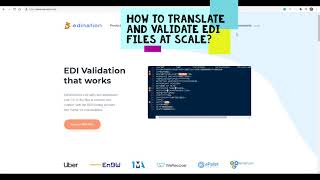 How to easily translate and validate EDI files at scale?