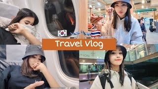 [TRAVEL VLOG -1 ] ဘူဆန်မှ ဘန်ကောက်သို့ အလည် အပတ် ✈️