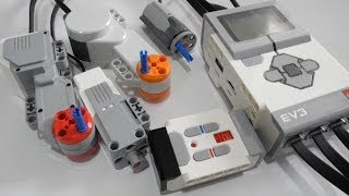 Lego Mindstorms EV3 Built-in Program Port Test Review-Motor Part[720P]