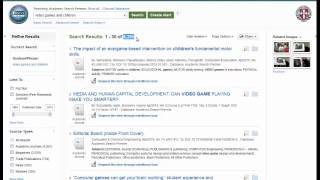 Multiple Database Search- EBSCO