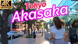 【4K】 Tokyo Walk / Akasaka / 赤坂