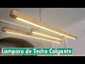 Lampara Colgante Moderna con Luz Led: Paso a Paso!