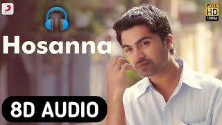 Vinnaithaandi Varuvaayaa - Hosanna 8D Audio Song | Rahman | STR, Trisha