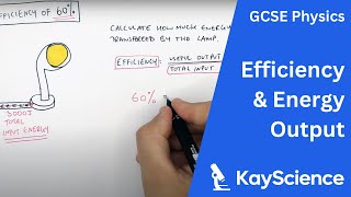 Calculating Efficiency \u0026 Energy Output - GCSE Physics | kayscience.com