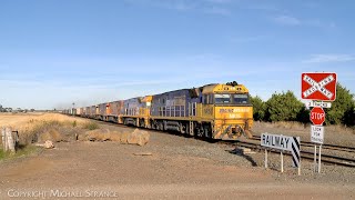 Pacific National 6AM5 Intermodal Container Train With NR15 NR67 NR31 NR103 (4/1/2025) - PoathTV