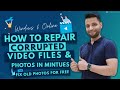 How to Repair Corrupted Video files & Photos in Minutes (2023) Fix Old Photos for FREE!