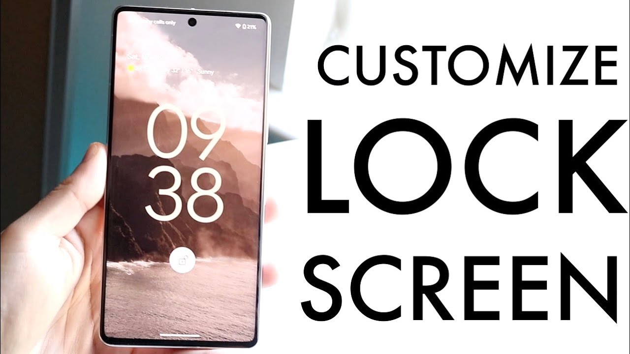 How To Customize Lock Screen On Android! - YouTube