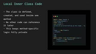 Java Inner Classes Explained | Member Inner, Static Nested, Local Inner & Anonymous Classes