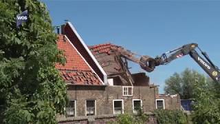 400 jaar oude boerderij tegen de vlakte