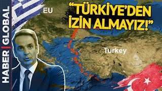 Miçotakis Türkiye'ye Meydan Okudu! "İzin Almayız"