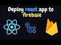 Deploy react app to firebase + github action ( errors included)