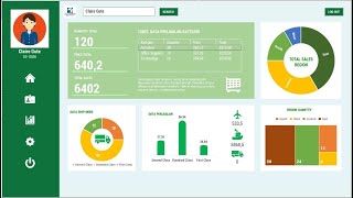 MODERN DESIGN UI DASHBOARD VBA EXCEL | PART 1 | EXCEL & VBA TUTORIAL