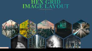 Create a Stunning Responsive Hexa Grid | HTML CSS JavaScript Tutorial | ITGuruSolutions | #coding
