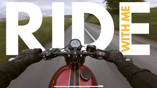 Ride with me - Triumph Bobber - POV 4k