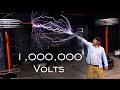 Catching Lightning From 1,000,000v Tesla Coil! (Ft. ArcAttack)