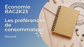 Les préférences de consommateur (resume صغيرة)