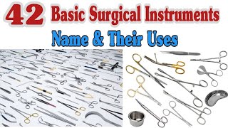 Surgical Instruments Name Pictures and Uses