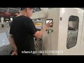 Automatic toilet paper kitchen towel rewinding machine and band saw cutting machine