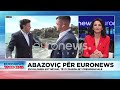 ‘shqiptarët sot më mirë se kurrë në mal të zi’ kryeministri dritan abzoviç flet për euroneës albania