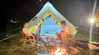 #山口県周南市新平が原公園#山口キャンプ   Shinpeigahara camping ground glamping#couplegoals #pinoyinjapan