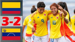 Colombia vs Venezuela Highlights | CONMEBOL Femenino SUB-20 2024 Final Grupo | 4.26.2024