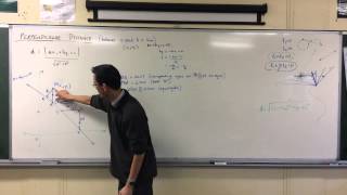 Perpendicular Distance (2 of 2: Deriving the Formula)