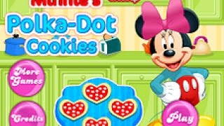 Mickey Mouse Games - Minnies Polka Dot Cookies | Free Girls Games  HD