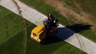 Vandals joyride inside Browns stadium, damage field