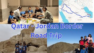 Qatar to Jordan Border Road Trip