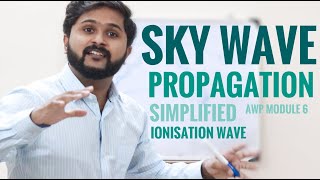 Sky Wave Propagation | Ionospheric layer formation, Wave propagation | Simplified | AWP Module - 6