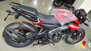 Launched 2024 NEW Bajaj Pulsar NS125 Red🔥 Colour 120mm Wide Tyre UPDATE Model Full Review with Price