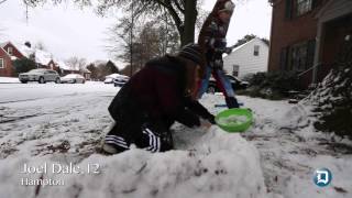 Daily Press: Snow in Hampton Roads