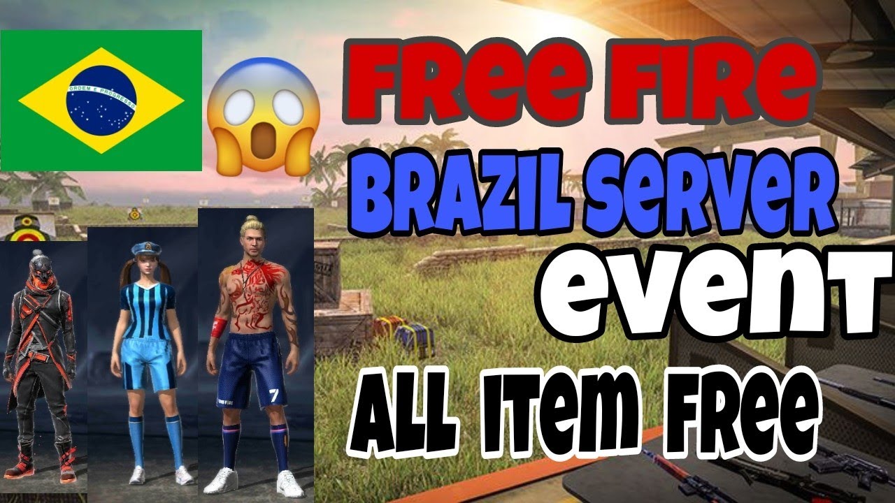 Free Fire Brazil Server Event Youtube