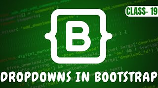19 class Bootstrap 4 Dropdowns