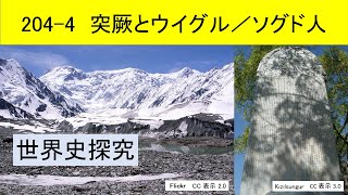 世界史探求204 4 突厥とウイグル ソグド人