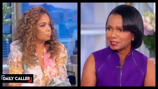 Condoleezza Rice Clashes With 'The View' Host Over Jan. 6 Riots