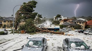 Australia Destroyed Today Brutal Giant Hail Storm Swept Away Homes In ...