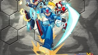 Megaman X8 All Armor/character and Weapon demonstrations