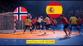 Norway vs Spain | Handball World Championship 2025 | Main Round Group III LIVE Updates Score Jan 22