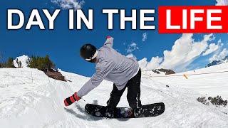 Day In The Life of Snowboarding at Mammoth Mountain