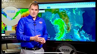 Morning Update on Tropical Storm Debby from the NHC in Miami, FL (August 4, 2024)