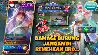 JANGAN REMEHKAN DAMAGE BURUNG PHARSA!!! SAKIT ABIEZ BROW😎🤙🏻