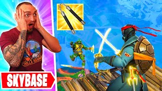 BYGGER SKYBASE NYA MYTHICS I FORTNITE