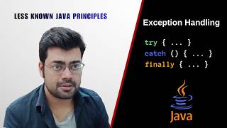 Try Catch Block in Java Explained | Java Exception Handling | Less Known Java Principles | Ep 06