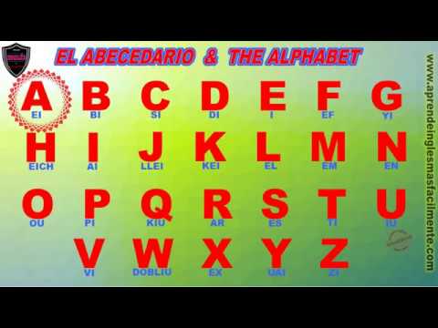 El Abecedario - The Alphabet | Aprende Inglés Más Fácilmente - YouTube