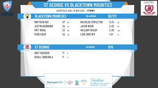 St George v Blacktown Mounties