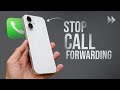 How to Stop Call Forwarding on iPhone (tutorial)