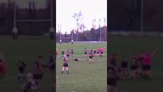 #GrassrootsRugby player tackled by DEER 🦌 [Marlow RUFC 🎥]