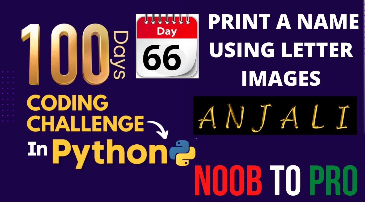 Day 66 100 Days Coding Challenge In Python Python Lists