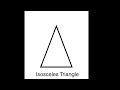 ah the isosceles triangle